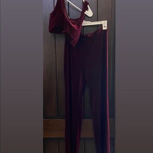 Two piece velvet Set